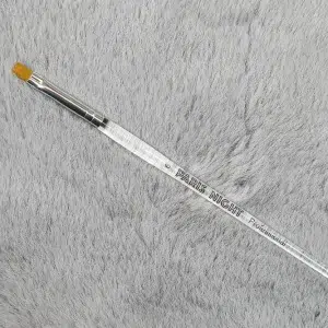 20163C.6- PINCEL GEL PALO TRASPARENTE CHATO #6