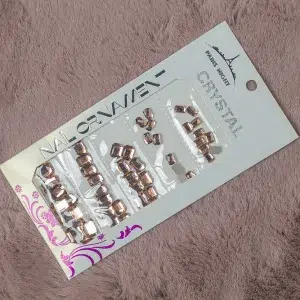 2022B-CH- CRISTAL RECTANGULO CHAMPAN ROSA