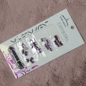 2022B-VI- CRISTAL RECTANGULO VIOLETA