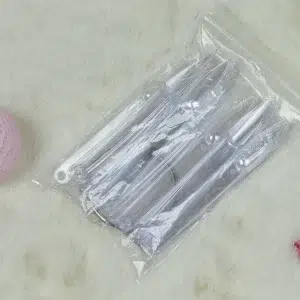 20582  Muestrario stilleto transparente 50pcs