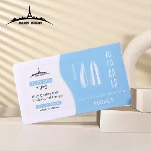 20753.4- TIPS SOFT GEL ALMENDRA *500 SET LARGA EN CAJA