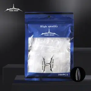 20851.2- TIPS SOFT GEL STILLETO PAQUETIDO SURTIDO*500 EN BOLSA