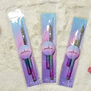 2109F10- PINCEL ACRILICO ARCOIRIS CON TAPA KOLINSKY FINA #10